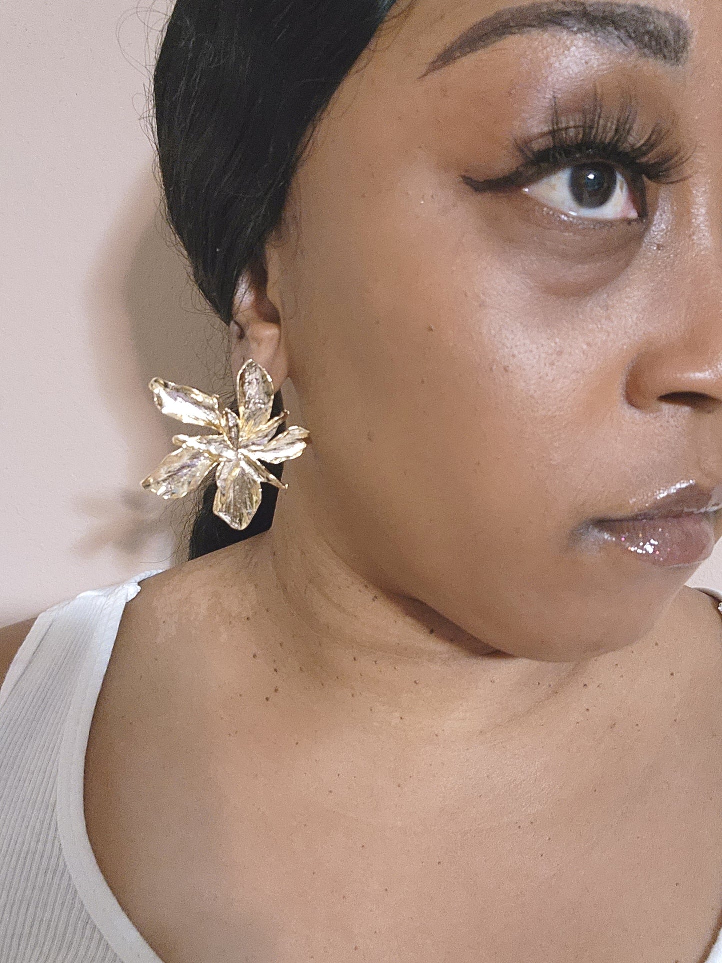 Bold Leaf Earrings