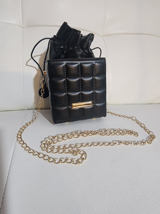 Quilted Cube Handbag