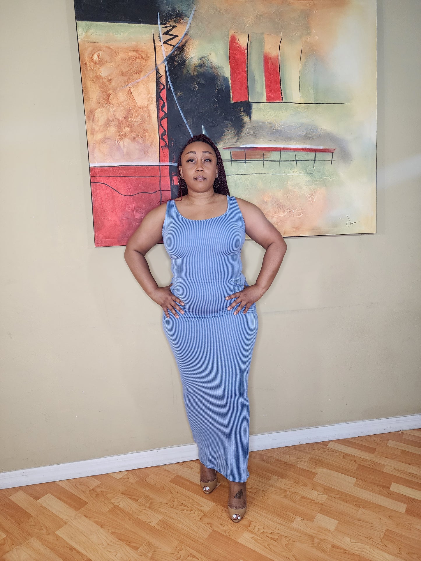 Yacht Day Maxi Dress