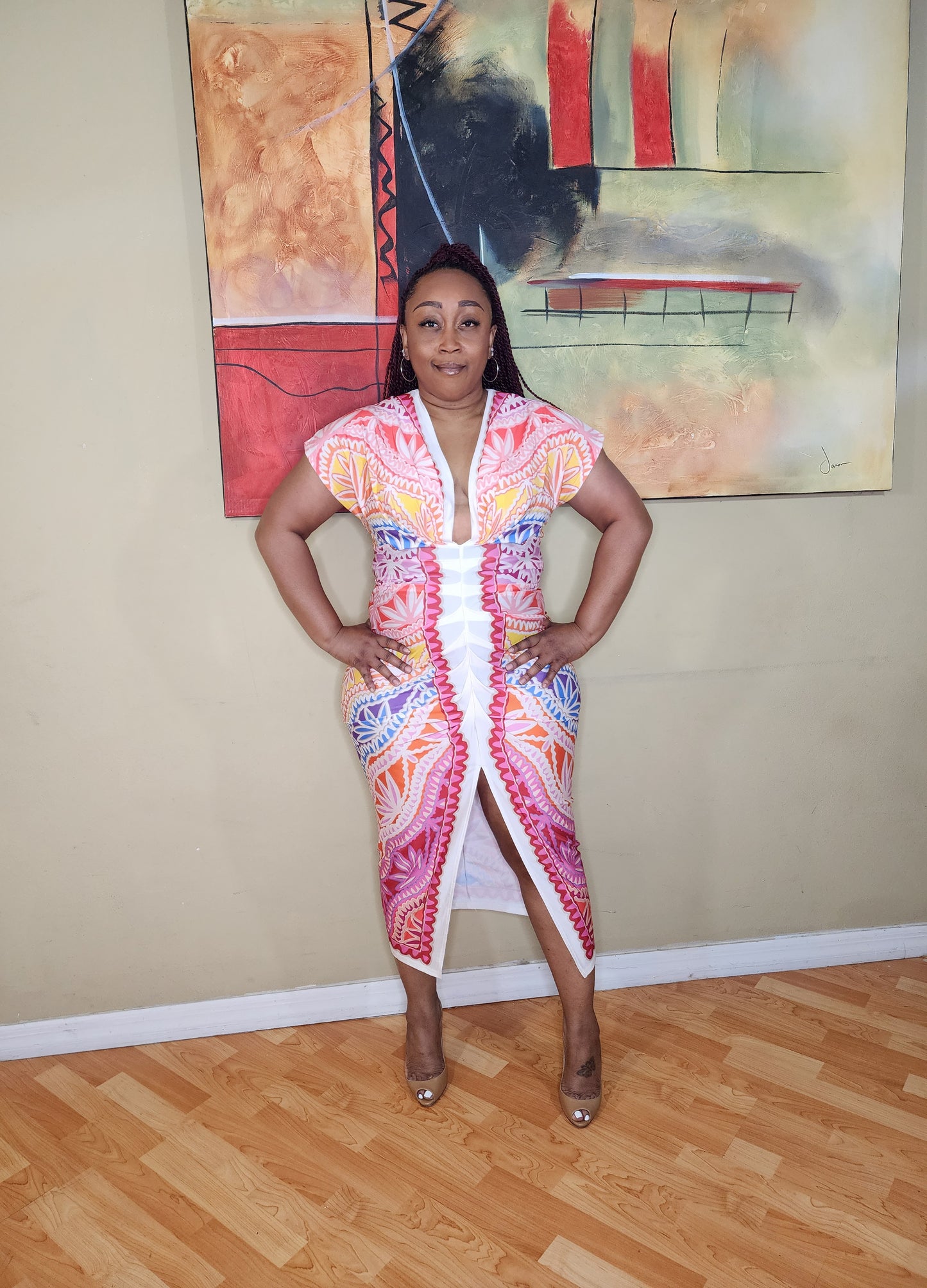 Perfect Muse Midi Dress