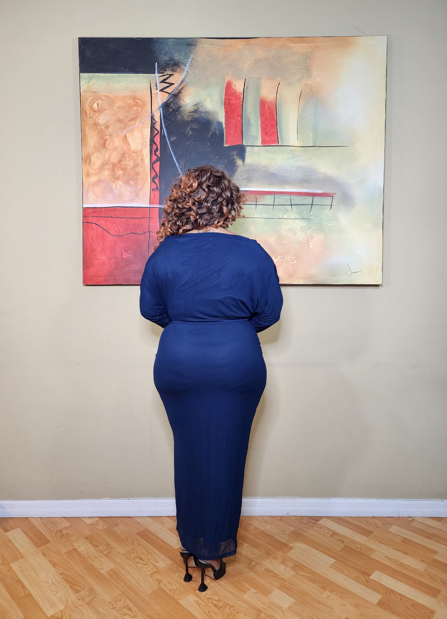 Confidantly Alluring Maxi Dress