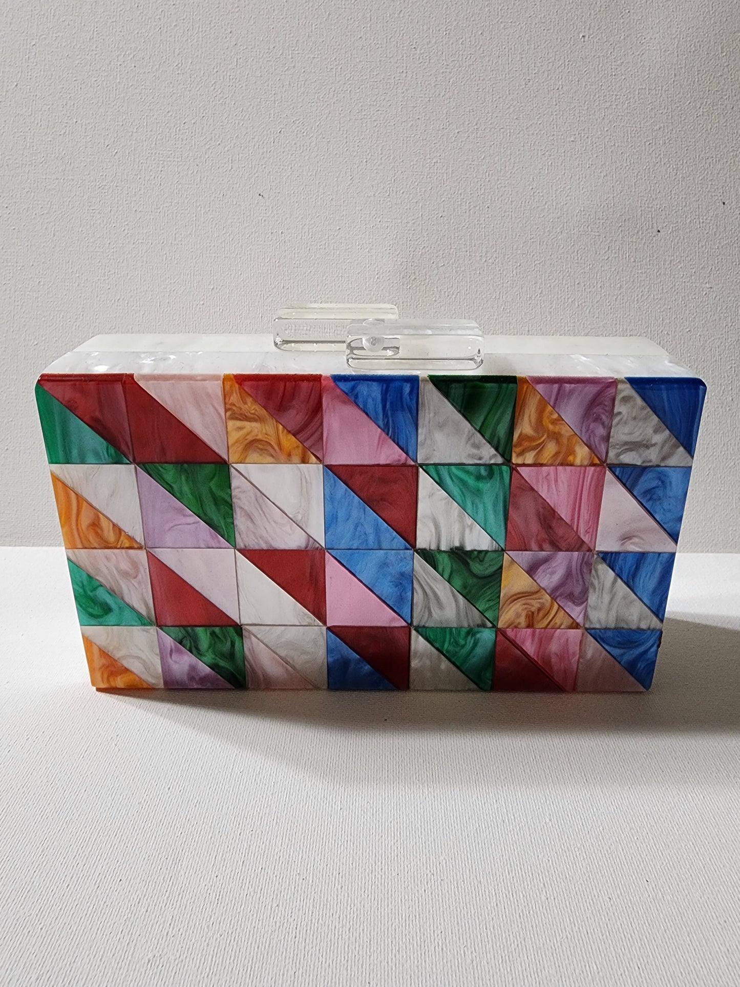 Deluxe Acrylic Box Clutch