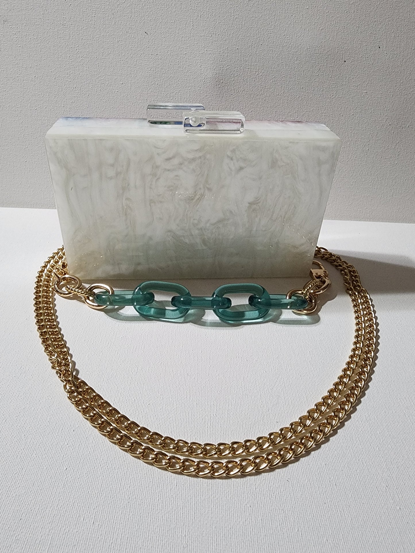 Deluxe Acrylic Box Clutch