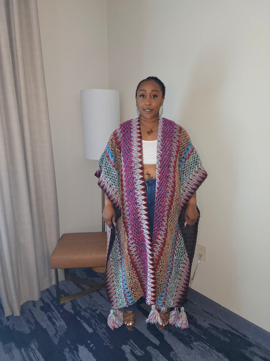 Cozy Vibes Knit Kimono