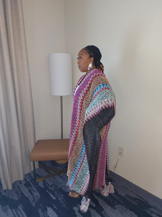 Cozy Vibes Knit Kimono