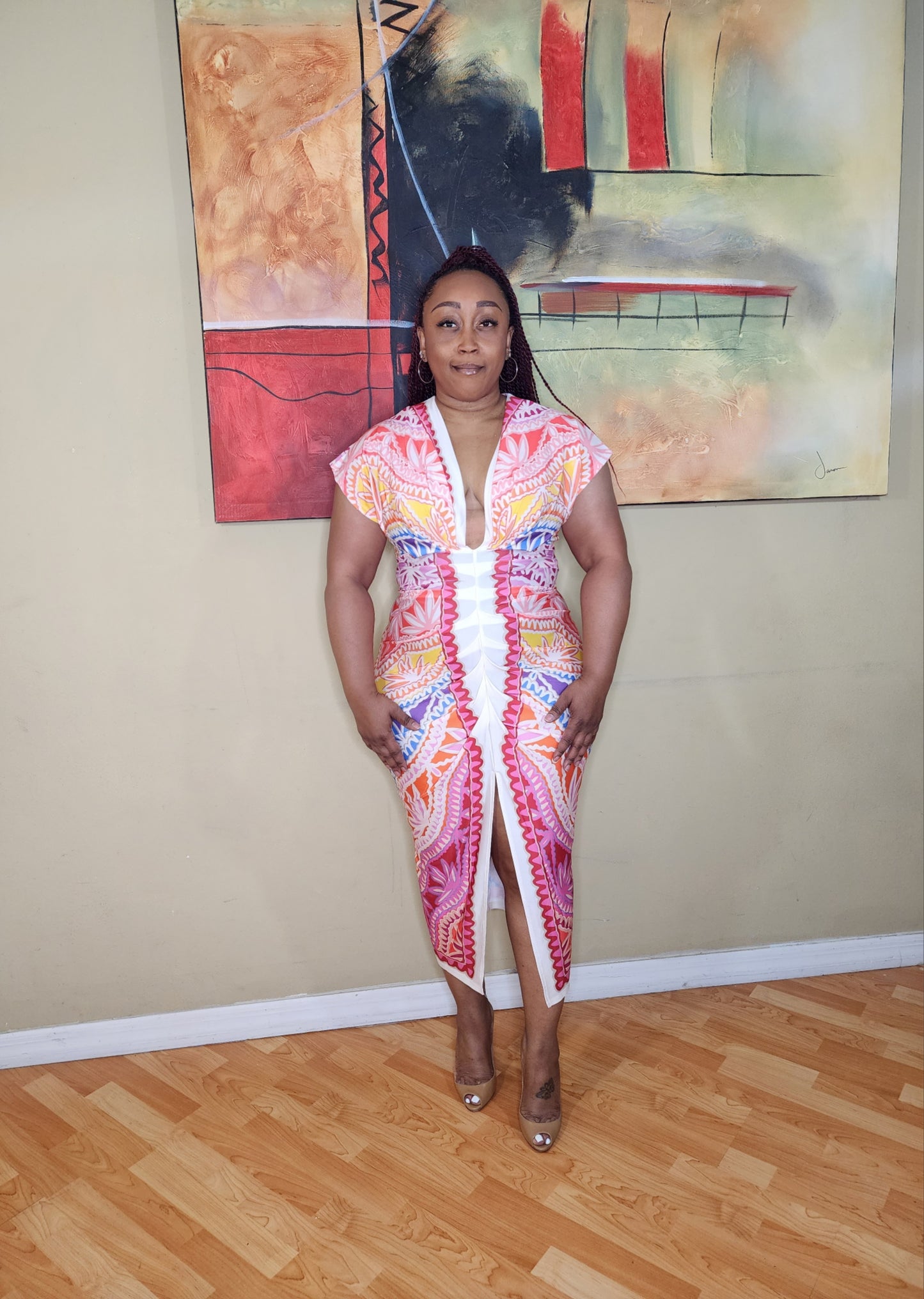 Perfect Muse Midi Dress