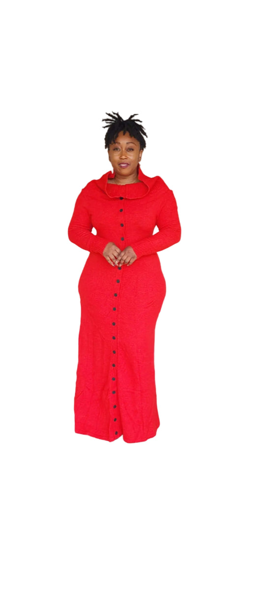 Stop and Stare Maxi Dress