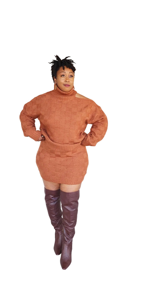 Cool Girl Two-piece Skirt Set