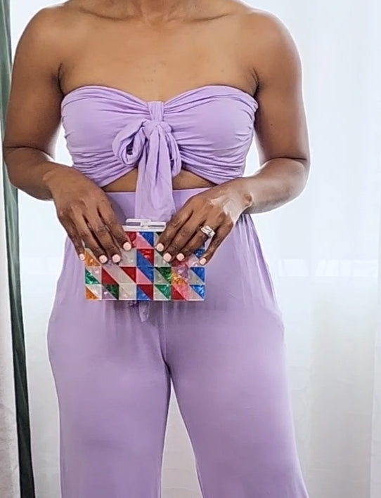 Deluxe Acrylic Box Clutch