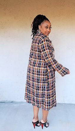Top Diva Tweed Coat - Luxe 81