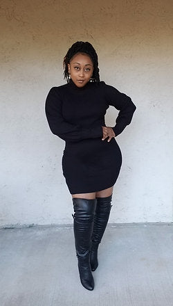 Cozy Matters Sweater Dress - Luxe 81