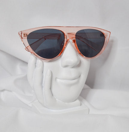 Translucent Flat Top Cat Eye Lens - Luxe 81