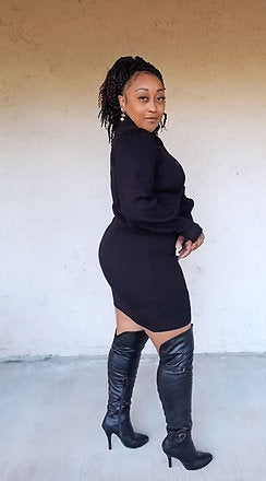 Cozy Matters Sweater Dress - Luxe 81