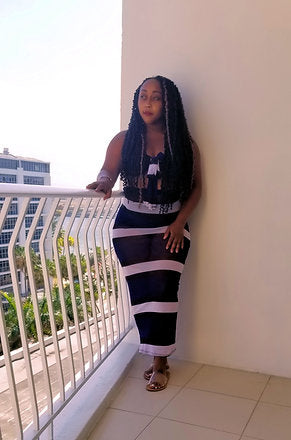 Stripe Wonder Cover-Up - Luxe 81