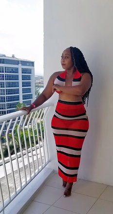 Stripe Wonder Cover-Up - Luxe 81