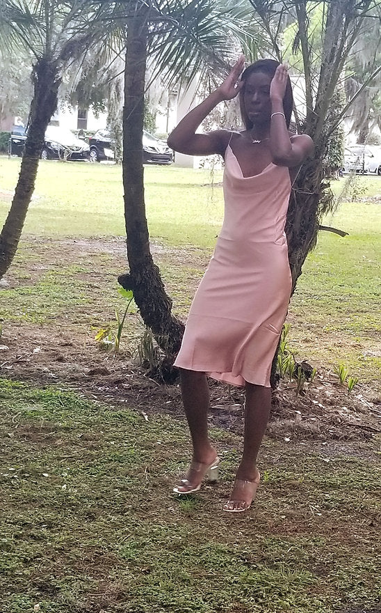 Stay Close Slip Dress - Luxe 81