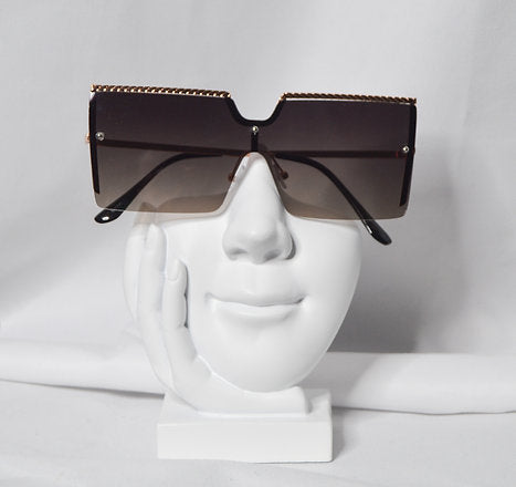 Oversize Square Color Lens - Luxe 81