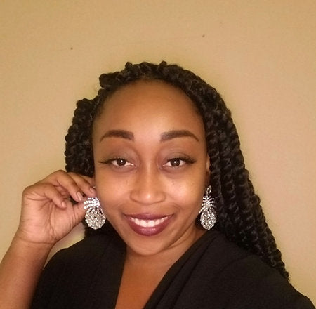 Rhinestone Party Earrings - Luxe 81