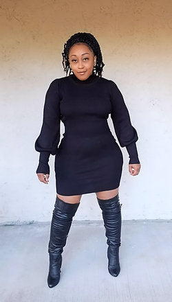 Cozy Matters Sweater Dress - Luxe 81