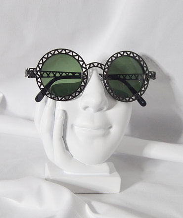 Retro Metal Laser Cut Round Frames - Luxe 81