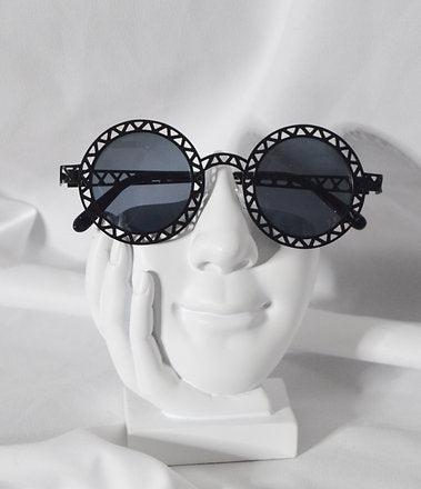 Retro Metal Laser Cut Round Frames - Luxe 81