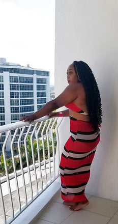 Stripe Wonder Cover-Up - Luxe 81