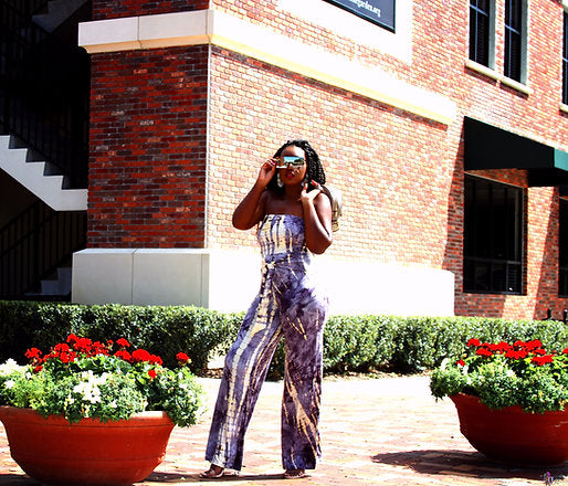 Galactic Tye Jumpsuit - Luxe 81