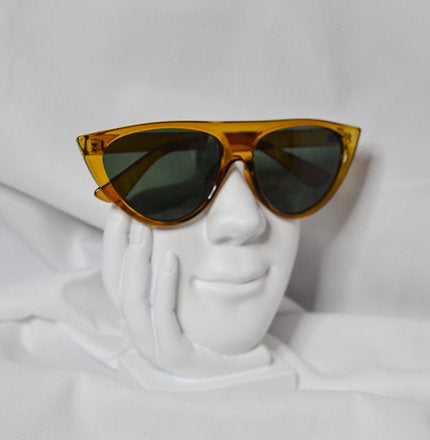 Translucent Flat Top Cat Eye Lens - Luxe 81