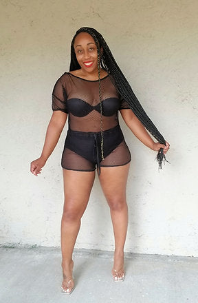 Cabo Mesh Cover-Up - Luxe 81