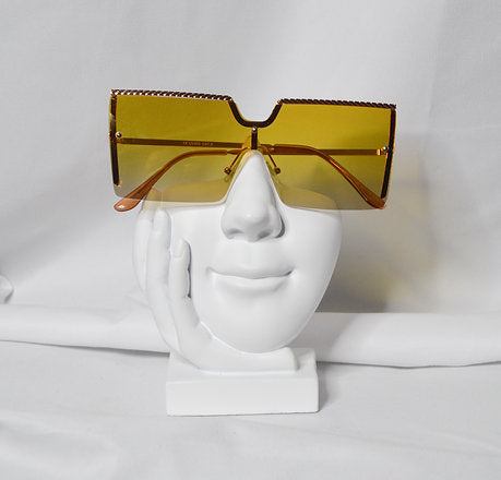 Oversize Square Color Lens - Luxe 81