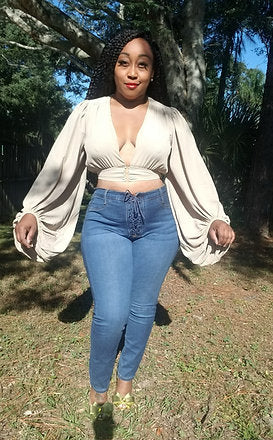 It's Showtime Crop Top - Luxe 81