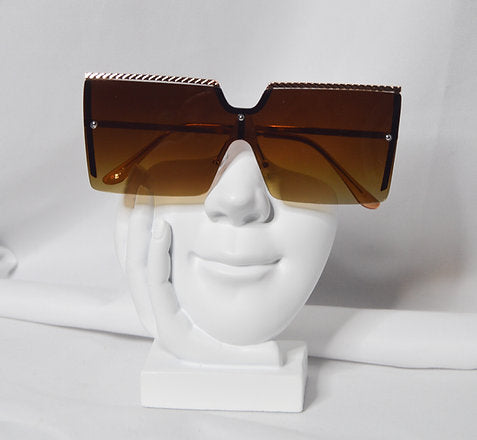 Oversize Square Color Lens - Luxe 81