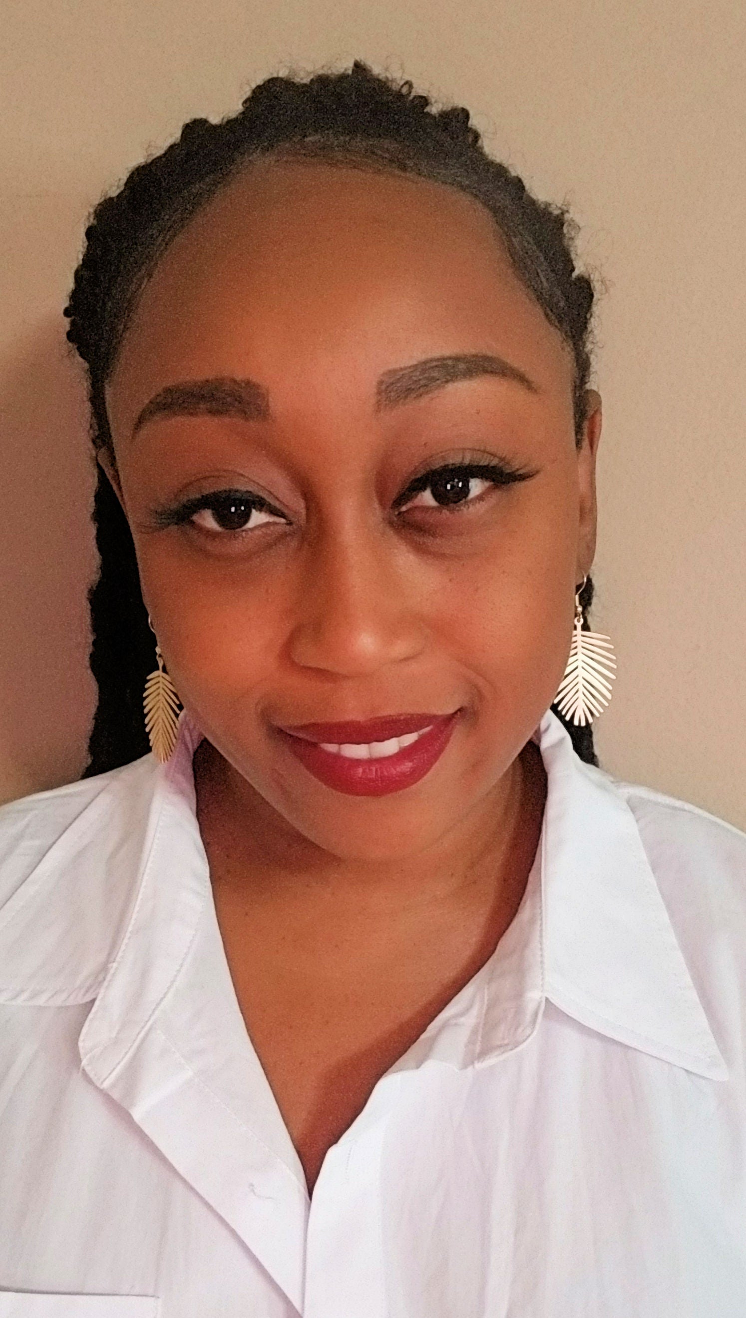 Golden Leaf Earrings - Luxe 81