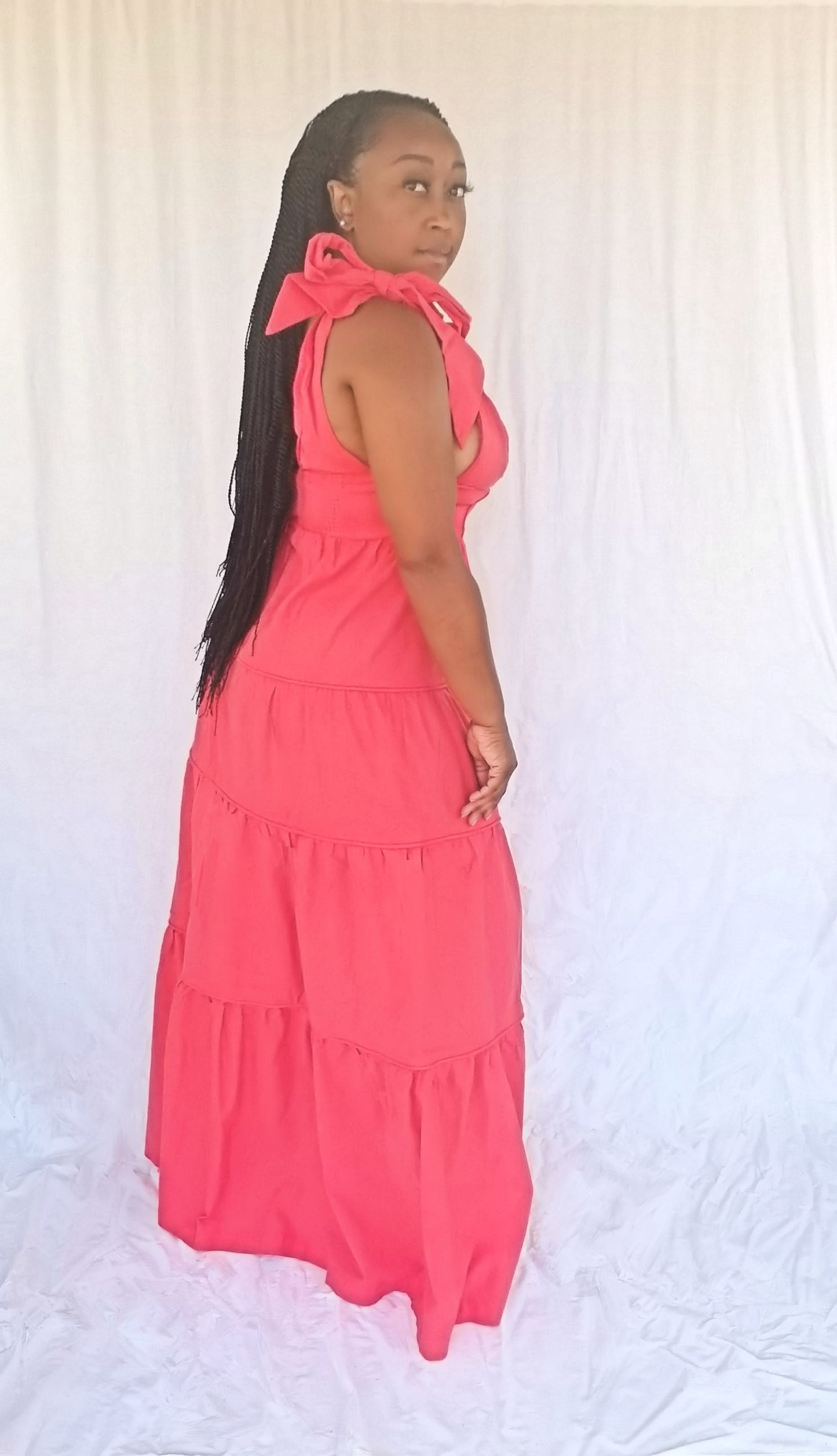 Santorini Dreams Maxi Dress