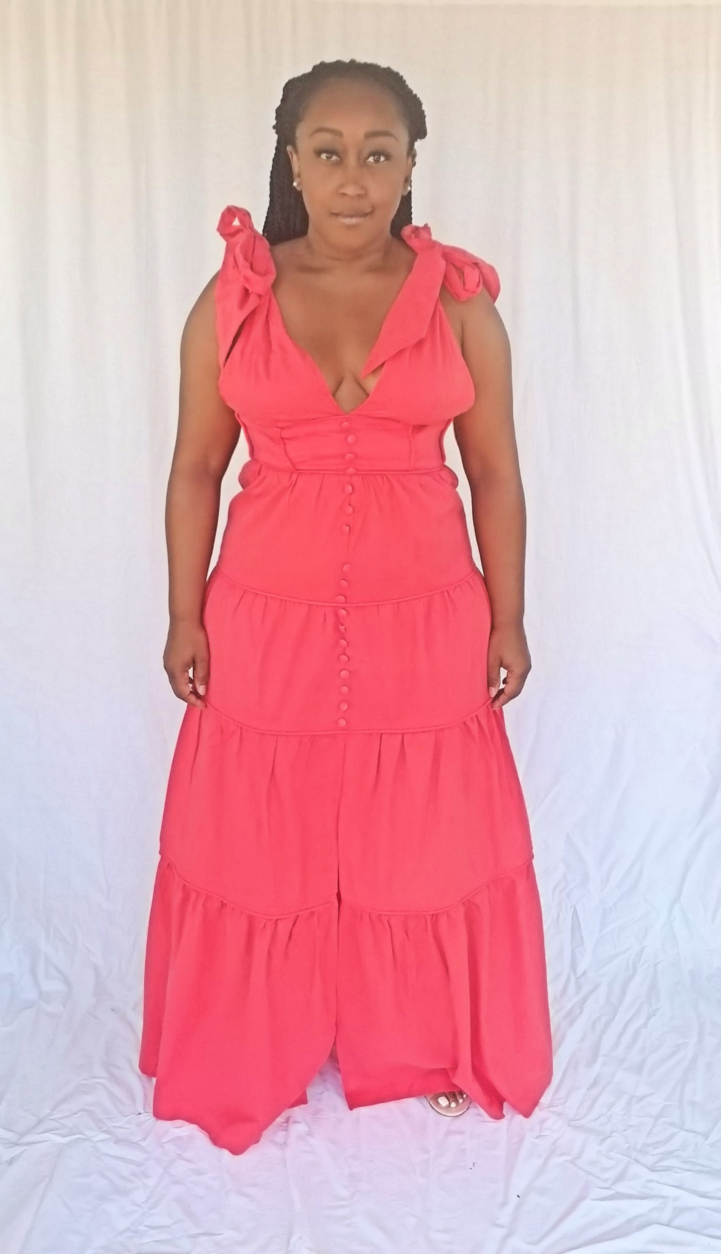 Santorini Dreams Maxi Dress