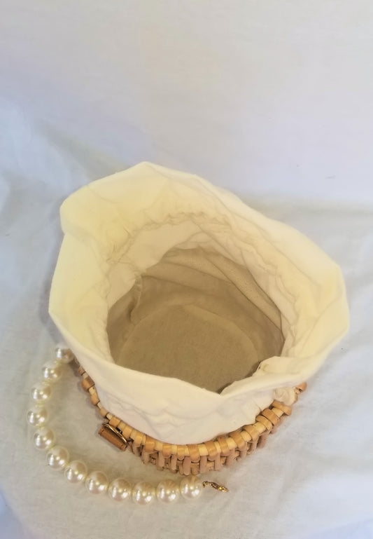 The Dali Wicker Handbag