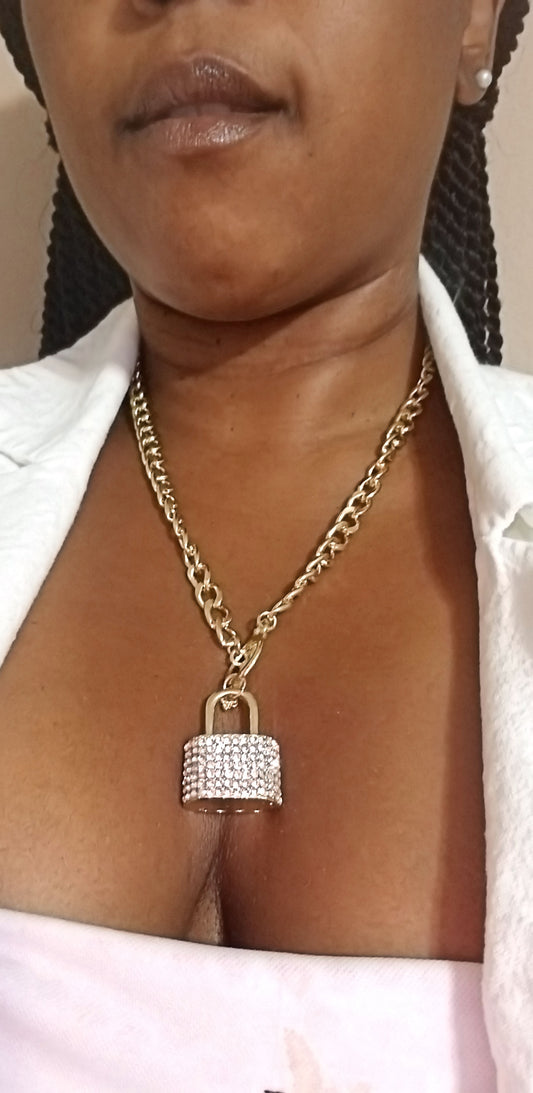 Lock and Key Necklace