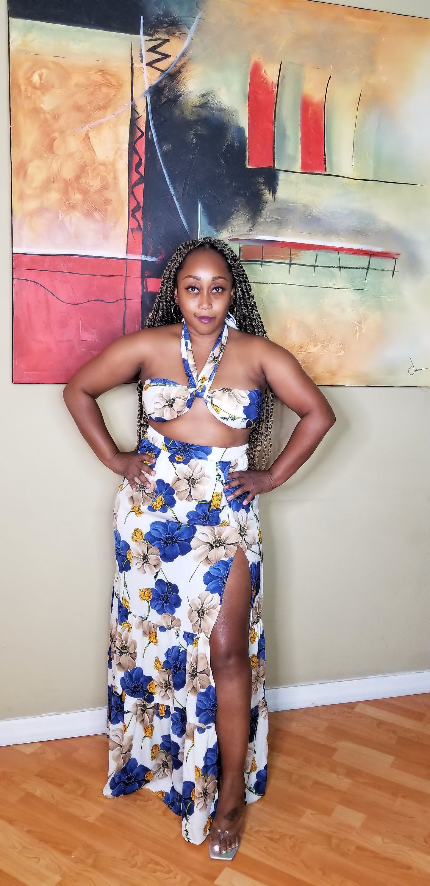 Ready Set Aloha Skirt Set