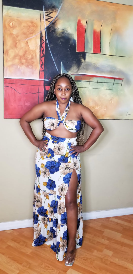 Ready Set Aloha Skirt Set