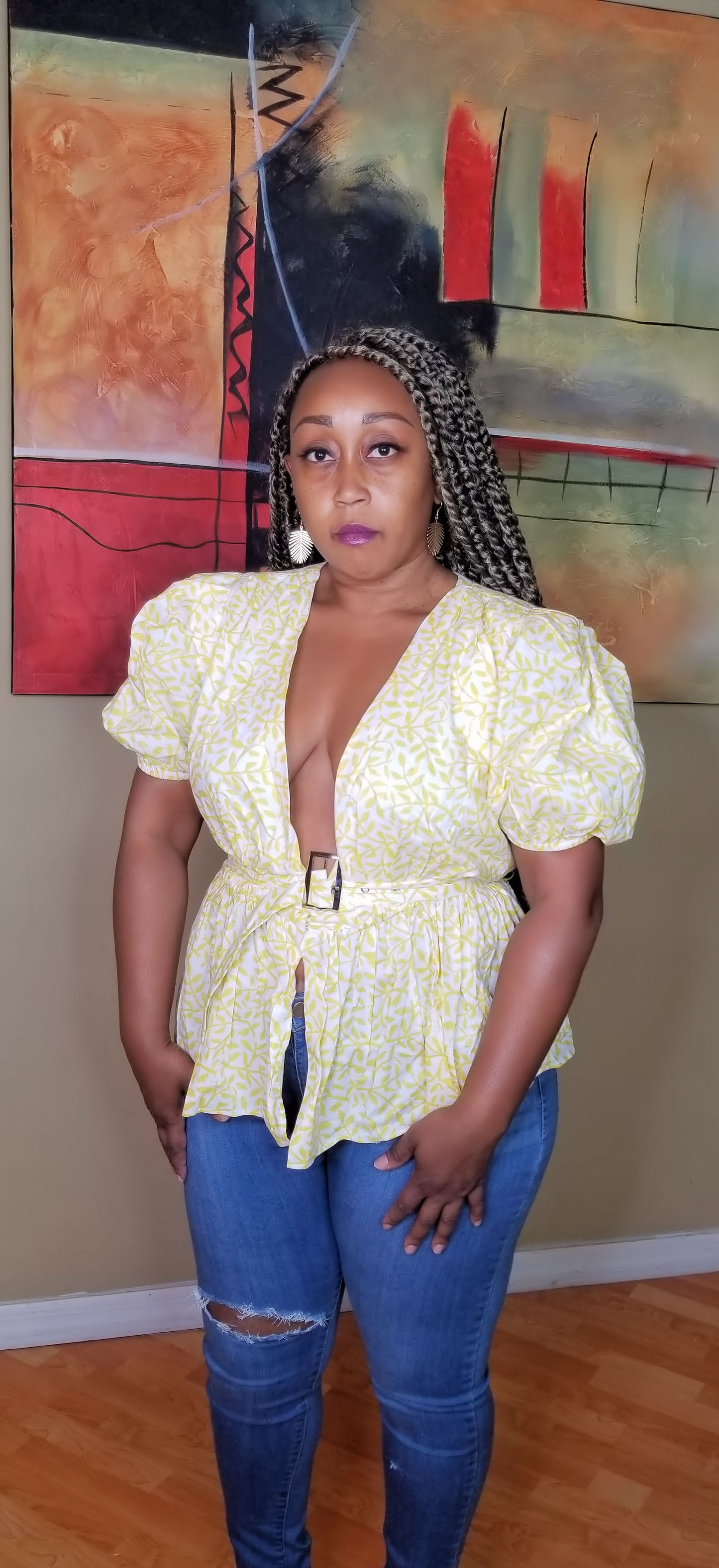 Bright and Flirty Top