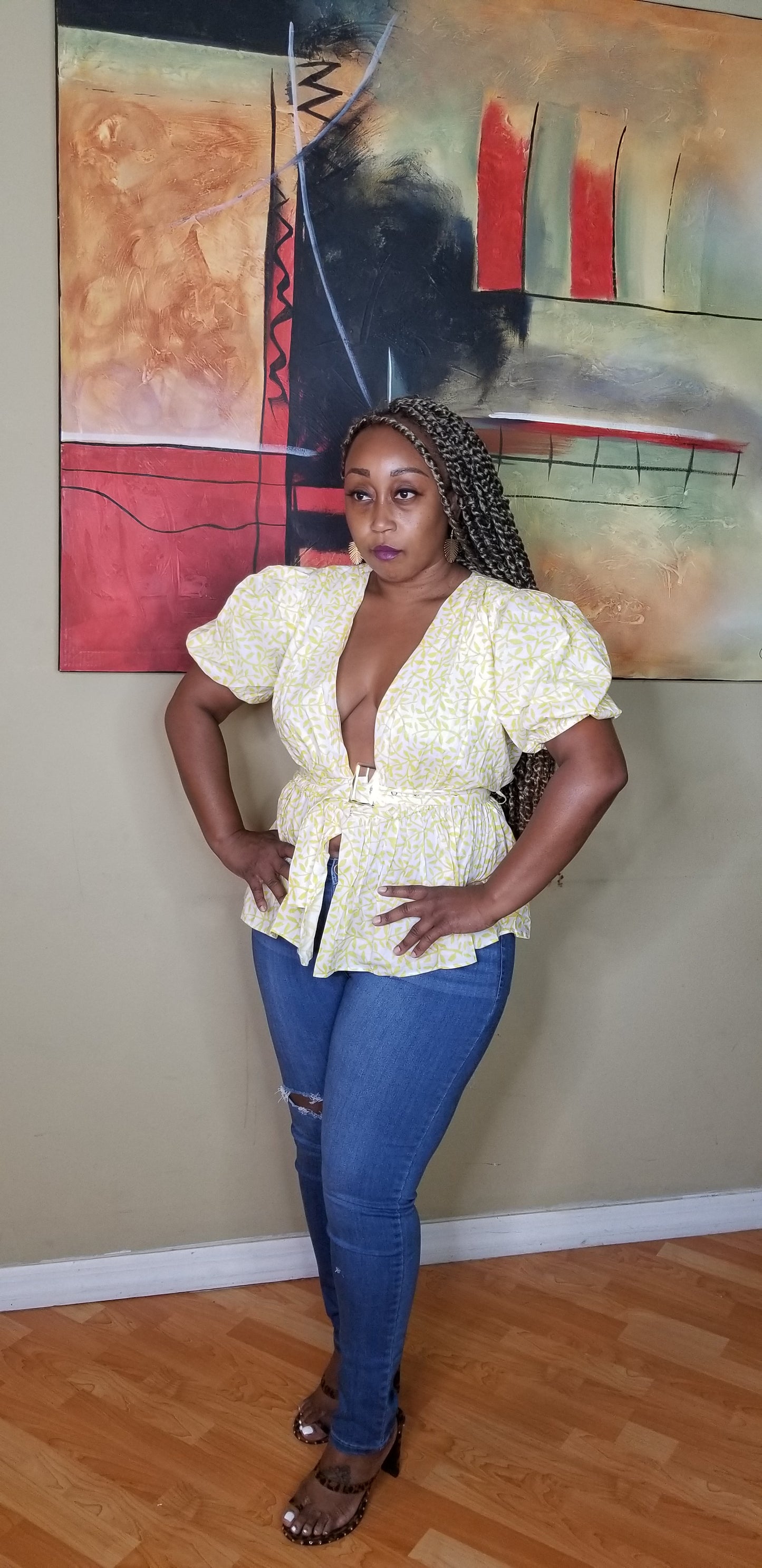 Bright and Flirty Top