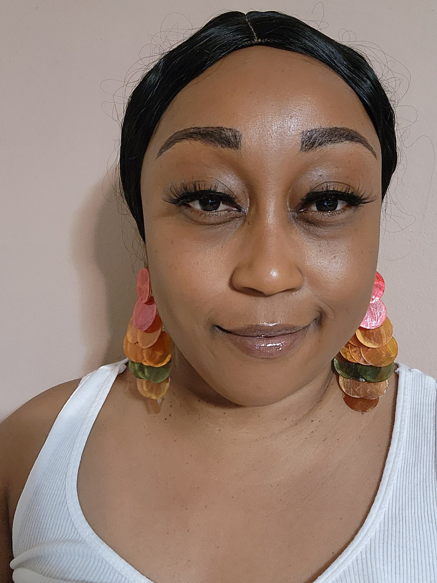 Disc Galore Drop Earrings