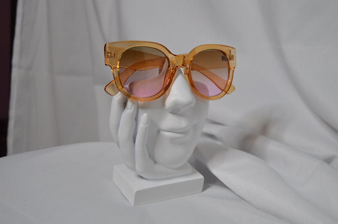 Retro Color Frame Sunglasses - Luxe 81