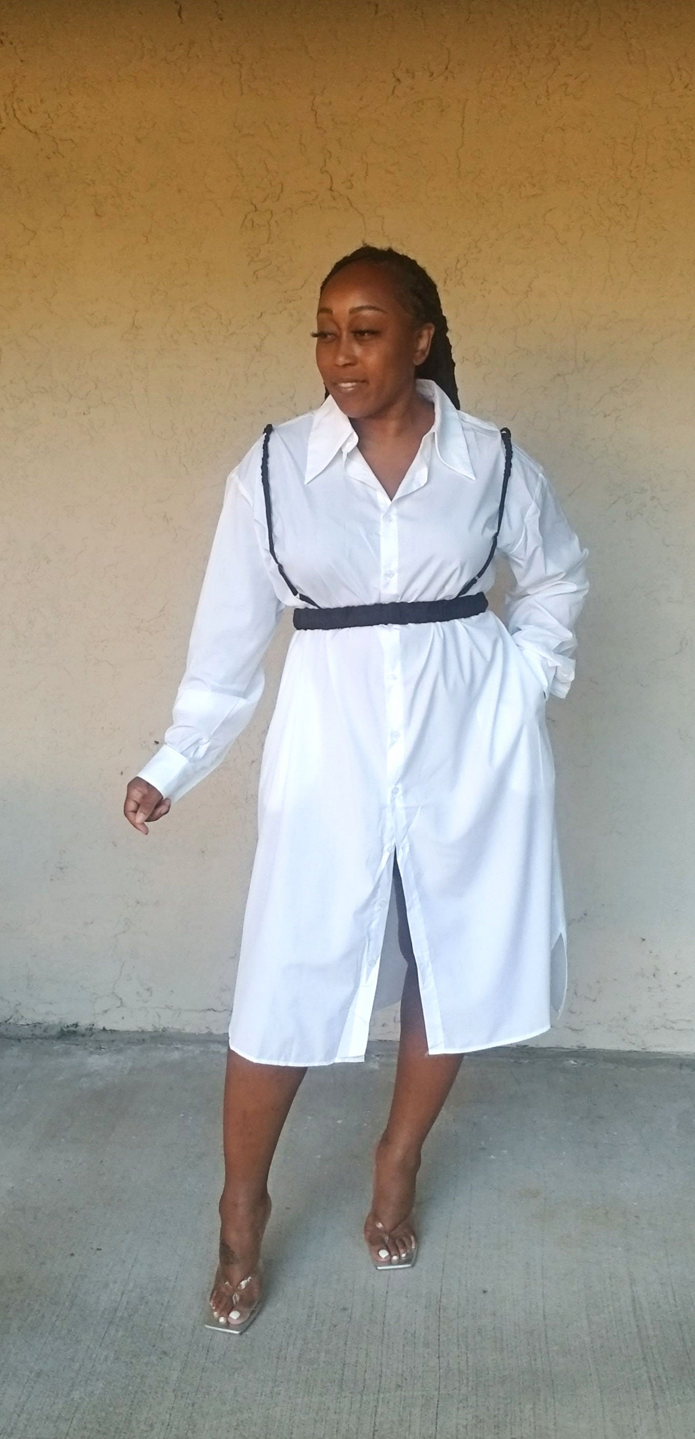 Effortless Button Down Dress - Luxe 81