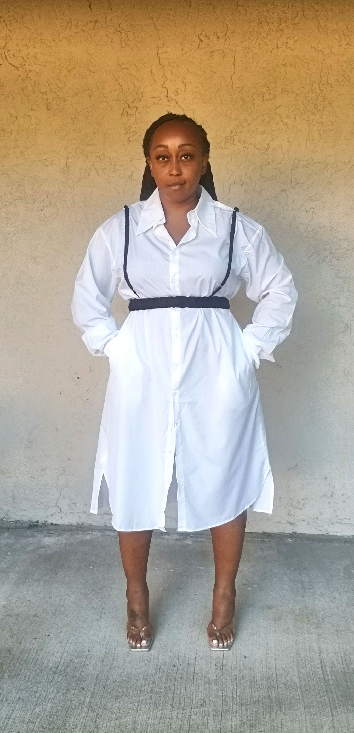 Effortless Button Down Dress - Luxe 81