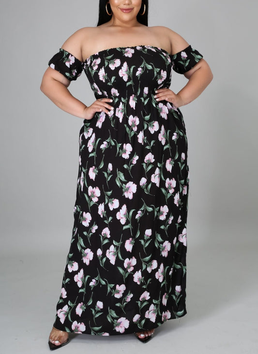 Let Love Bloom Maxi Dress - Luxe 81