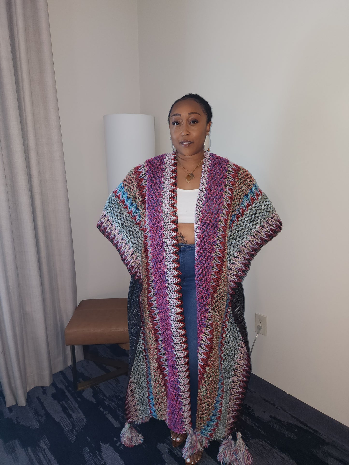 Cozy Vibes Knit Kimono