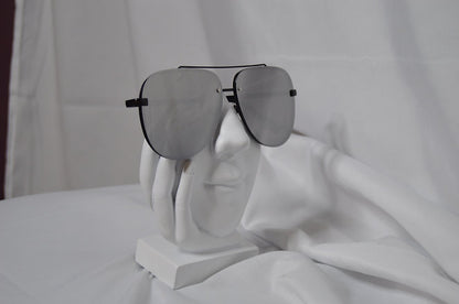 Oversized Mirror Aviators - Luxe 81